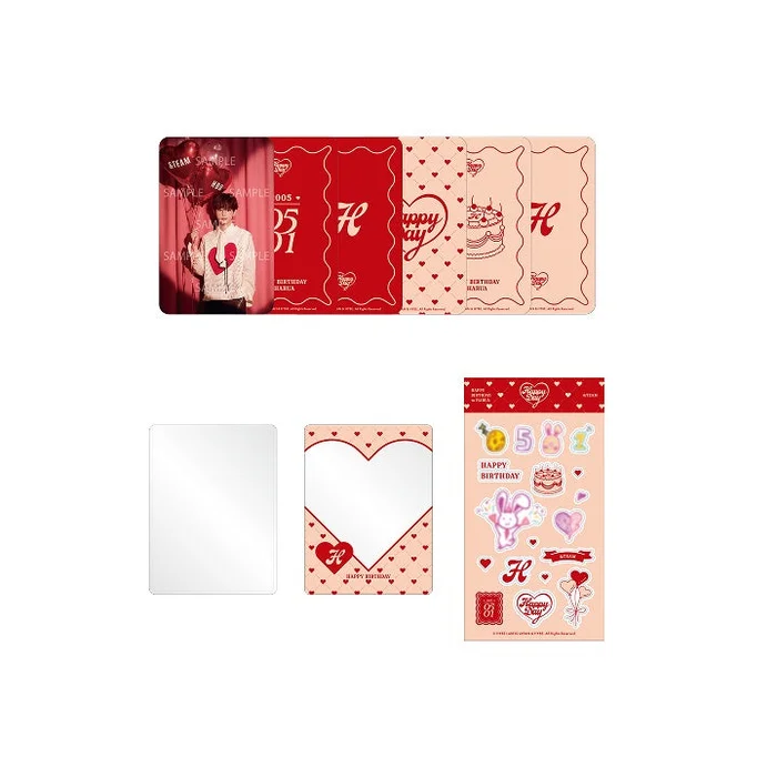 &Team – Happy Harua Day Official MD Photo Card & Deco Kit