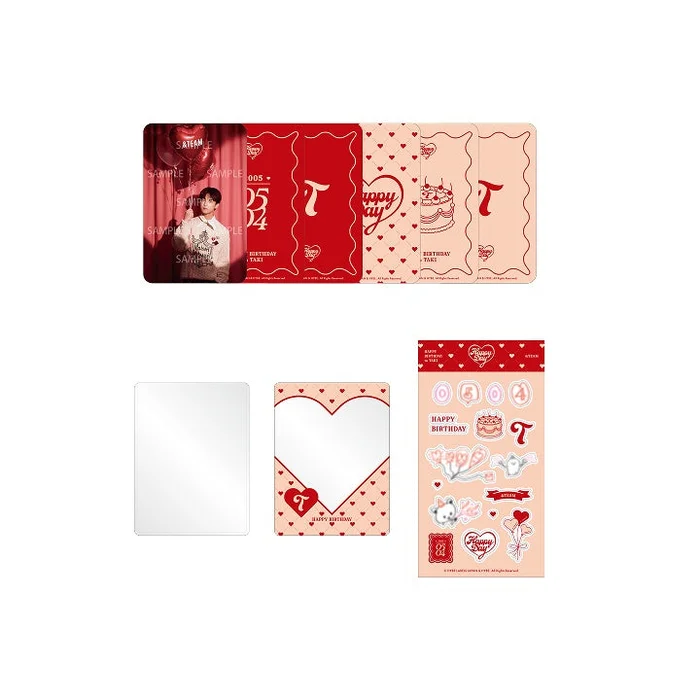 &Team – Happy Taki Day Official MD Photo Card & Deco Kit