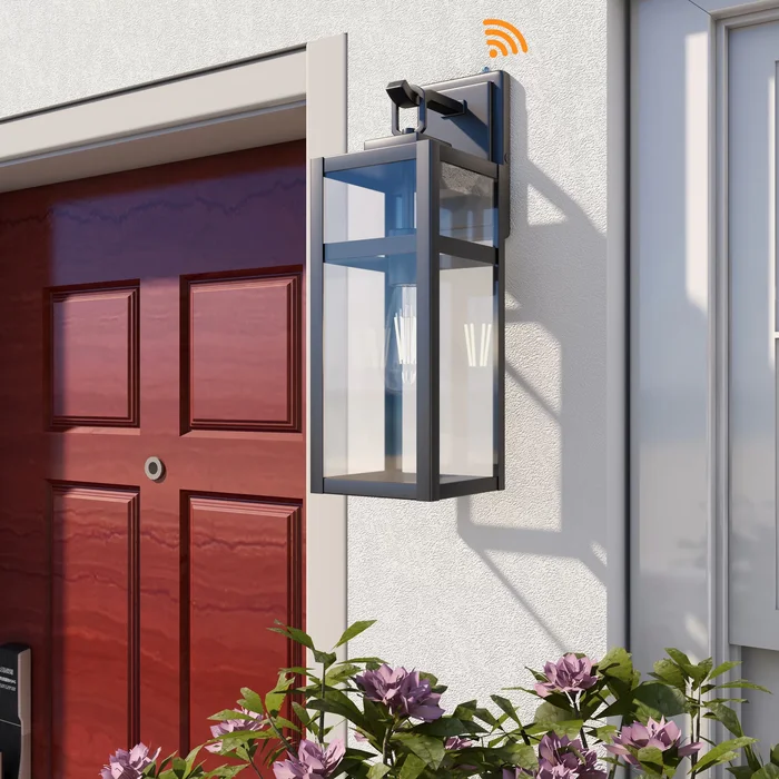 1-Light Dusk to Down Outdoor Wall Light – 5.9″x7.76″x18.39″