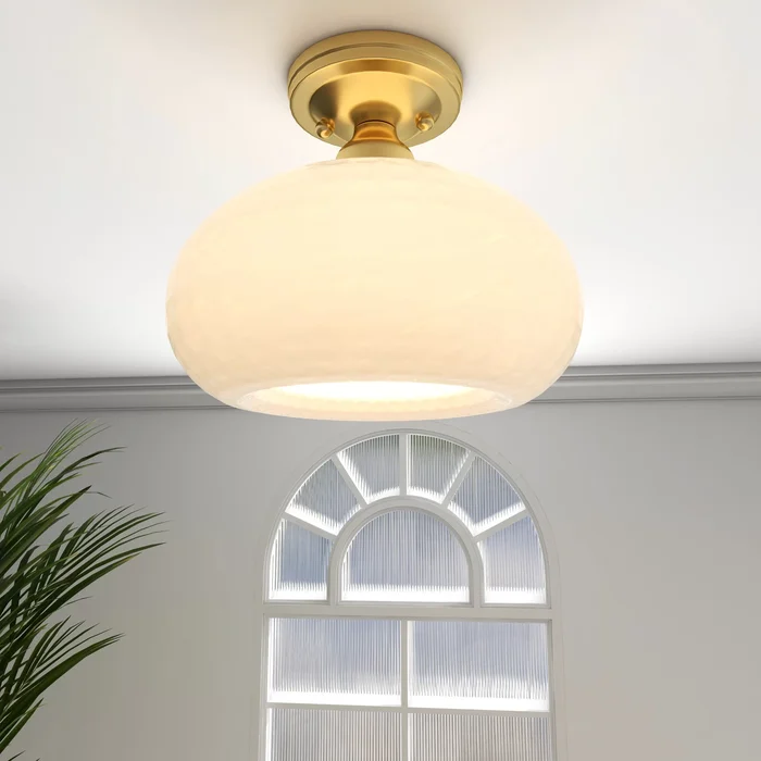 1-Light Flush Mount Ceiling Light