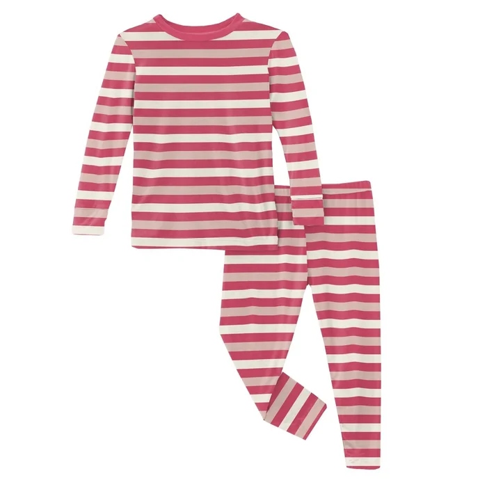 2 Piece Pajama (Long Sleeve) – Hopscotch Stripe