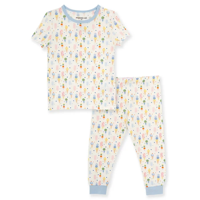 2 Piece Pajama (Short Sleeve) – Ice Ice Cream