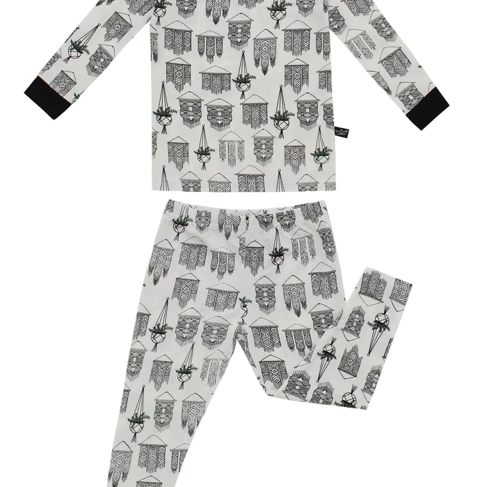 2 Piece Pajamas (Long Sleeve) – Macrame