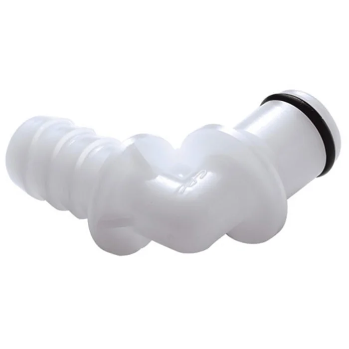 20200 NSF Non-Valved Elbow Hose Barb Coupling Insert 3/8 ID Barb
