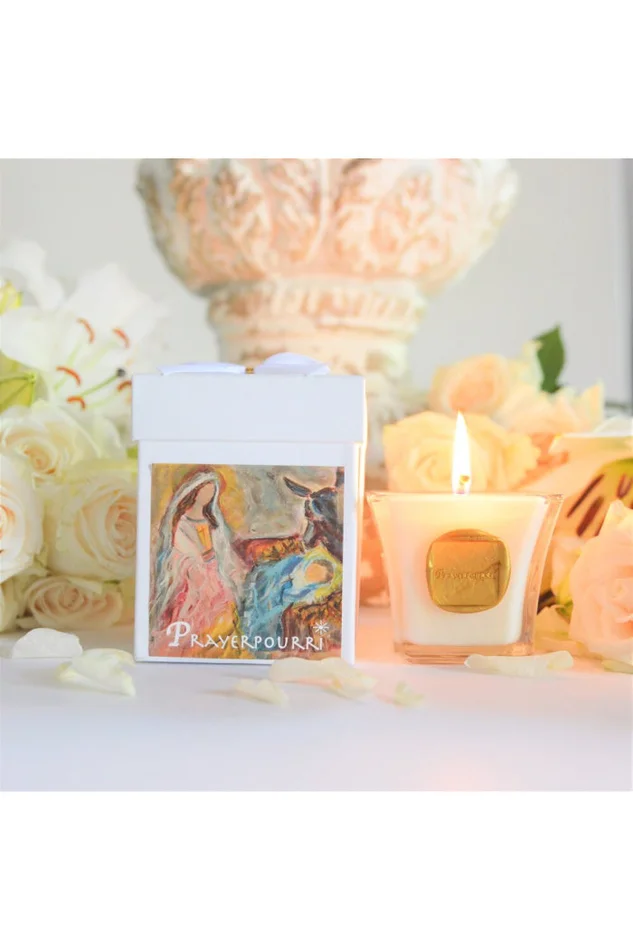 4 OZ “NOEL NUIT” PRAYERPOURRI CANDLE