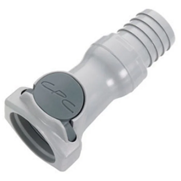 63700 NSF Non-Valved In-Line Hose Barb Coupling Body 3/4 ID Barb