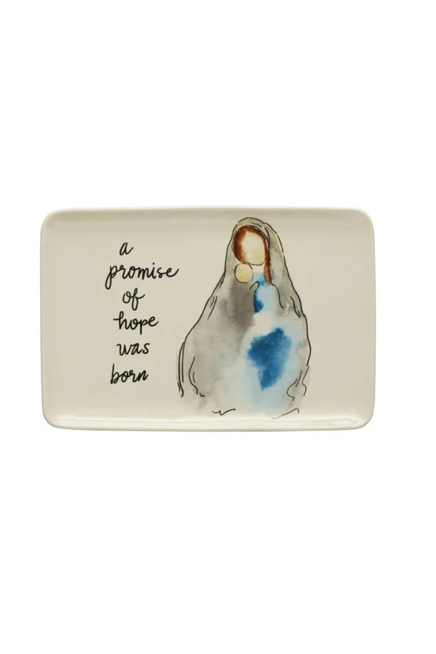 “A PROMISE OF HOPE” MARY TRINKEY TRAY