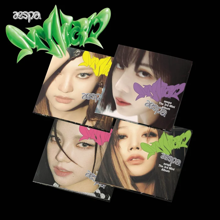 AESPA – MY WORLD (3RD MINI ALBUM) [POSTER VER.] (4 VERSIONS)