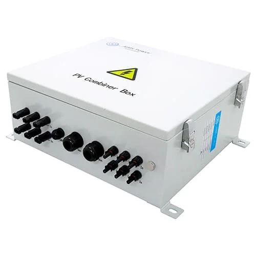 AIMS Power, COM6IN-120AO, 6 String Solar Array Combiner Box 120A 200 VDC 6 Inputs 20KW Prewired