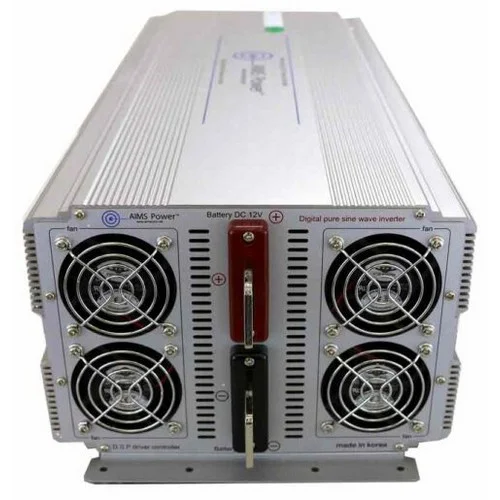 AIMS Power, KITPWRIG500012, 5000 Watt Pure Sine Power Inverter Kit includes 11ft cables, fuse kit and on/off remote