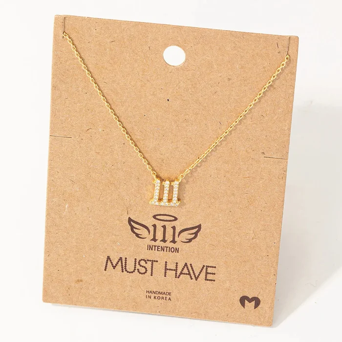 Angel Number Necklace