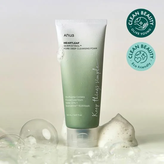Anua QUERCETINOL PORE DEEP CLEANSING FOAM 150ml