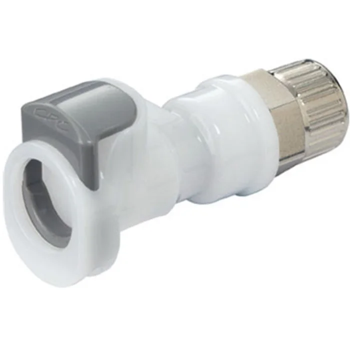 APCD130M10SH Valved In-Line 10mm PTF Coupling Body with Shroud