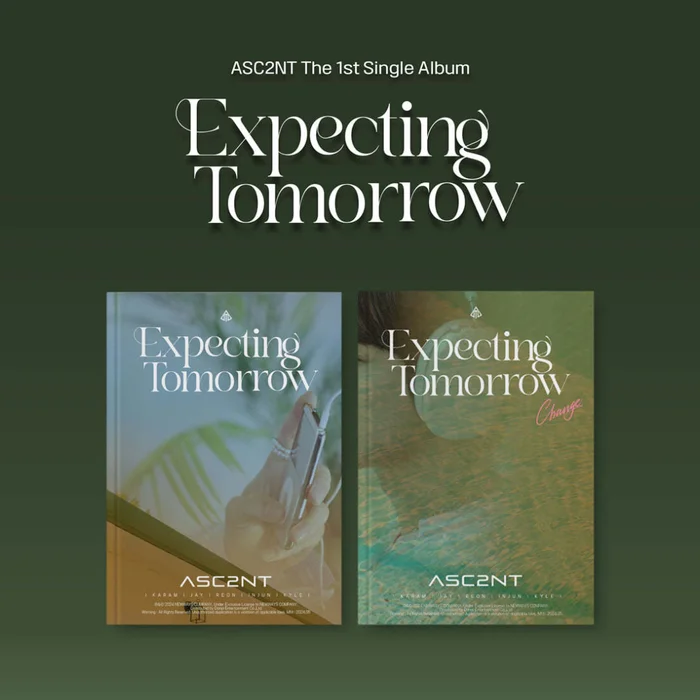 ASC2NT – 1ST SINGLE ALBUM [EXPECTING TOMORROW] (2 VERSIONS)