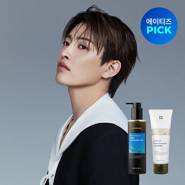 ATEEZ PICK – BRMUD Mud Pack-to-Foam Cleanser