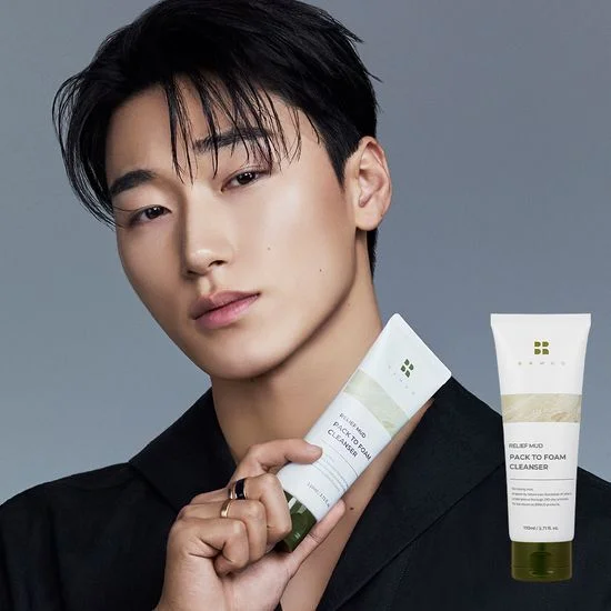 [ATEEZ Pick] BRMUD RECOVERY MUD PACK TO FOAM CLEANSER (110ml/310ml)
