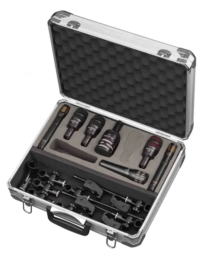 Audix DP7 7 Piece Drum Microphone Package Supply