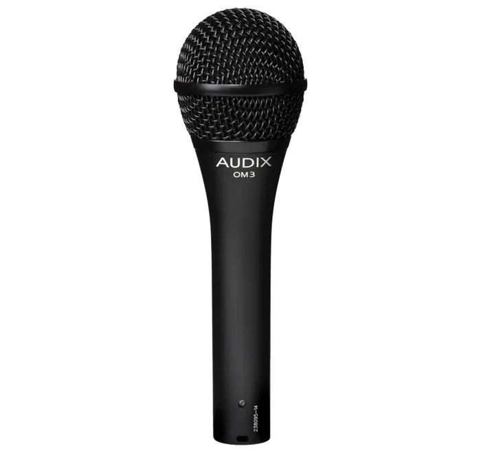 Audix OM3S Handheld Hypercardioid Dynamic Microphone with on/off Switch