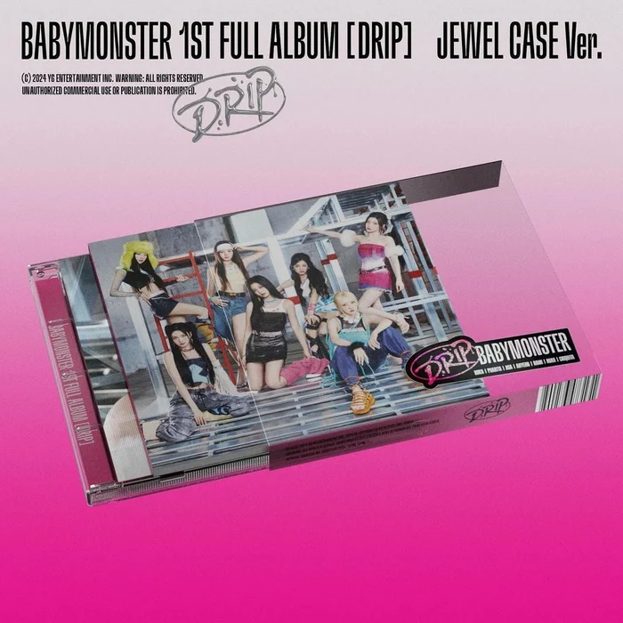 BABYMONSTER – 1ST FULL ALBUM [DRIP]JEWEL CASE VER.