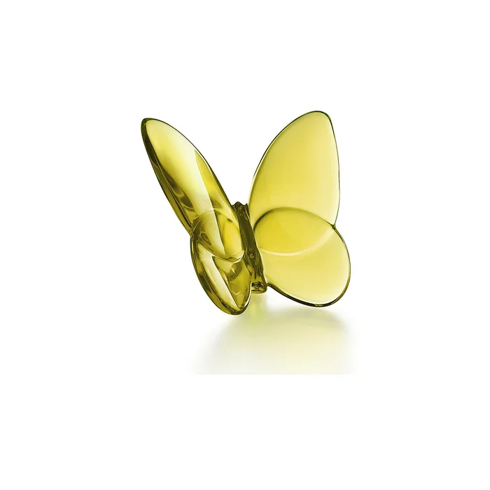 Baccarat Papillon Lucky Butterfly, Amber