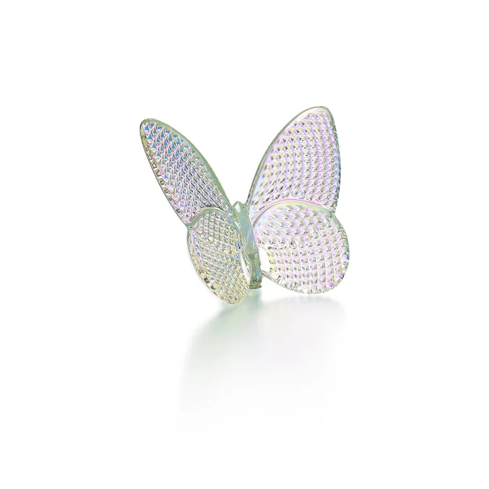 Baccarat Papillon Lucky Butterfly Diamond, Iridescent Clear
