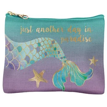 Bags – Mermaid Canvas Medium Zip Pouch