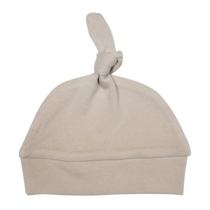 Banded Hat (Top Knot) – Oatmeal