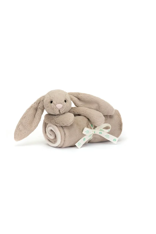 BASHFUL BEIGE BUNNY BLANKIE