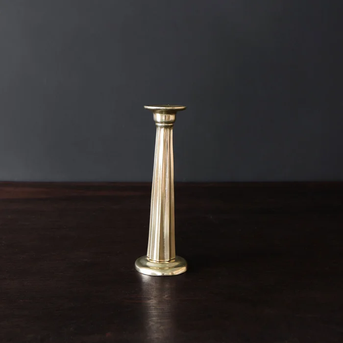 Beatriz Ball Sierra Modern Ridges Large Candlestick