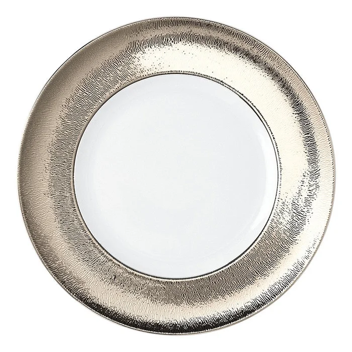 Bernardaud Dune Platinum 11.6″ Service Plate