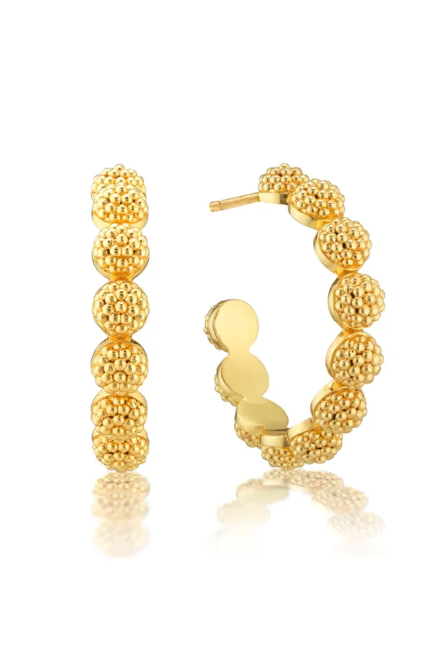 BERRY ICON SMALL HOOP