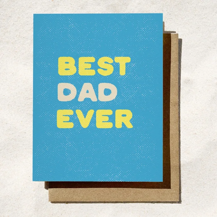 Best Dad Ever Card