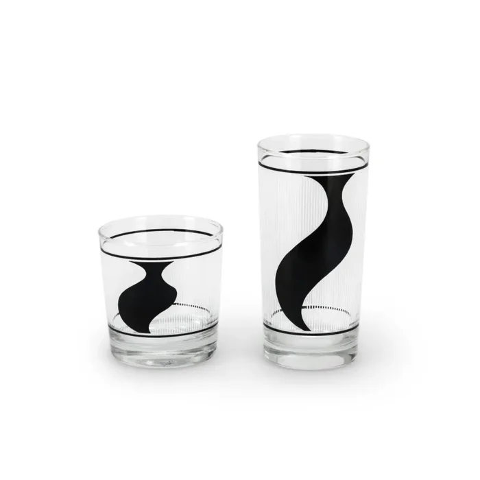 Black Wave Glassware