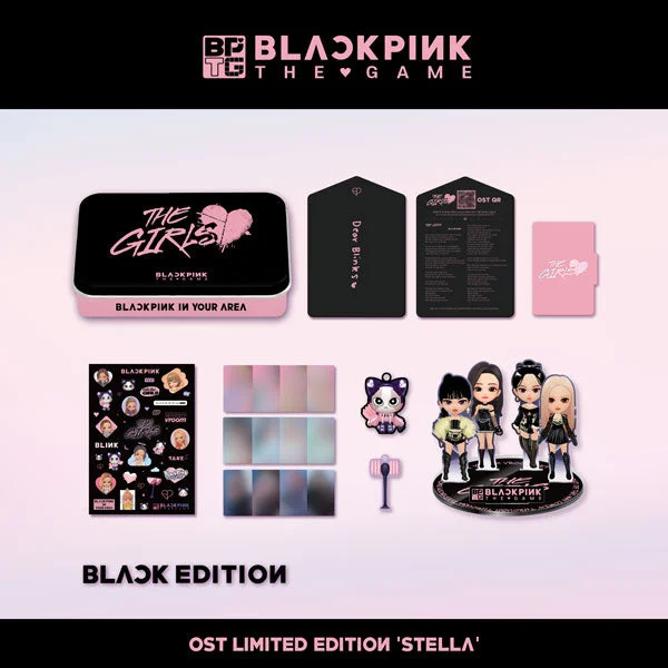 BLACKPINK – THE GAME OST [THE GIRLS] (Stella Ver.) (Limited Edition)