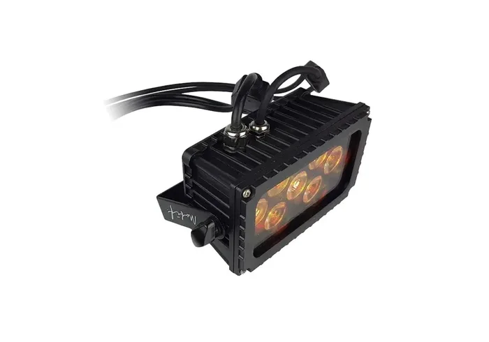 Blizzard Lighting Motif Sketch IP65 Outdoor Tri-Color LED Wash Fixture – Black