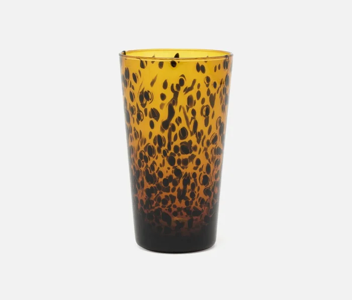 Blue Pheasant Andrew Tortoise Shell Highball Glass