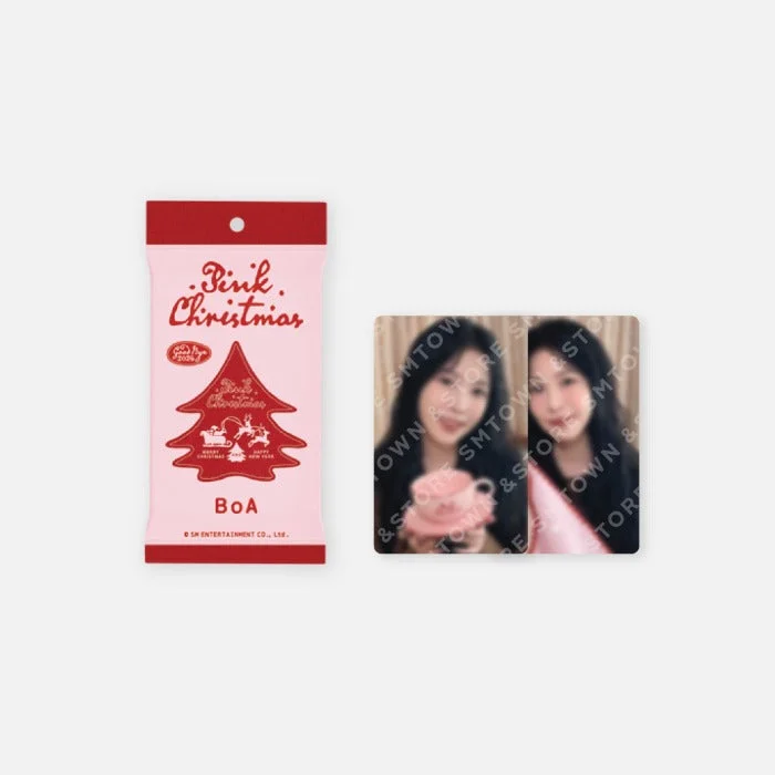 BOA – 2024 Pink Christmas Photo Card Random Pack
