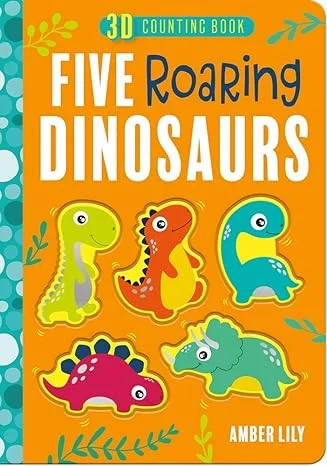 Book (Board) – Five Roaring Dinosaurs
