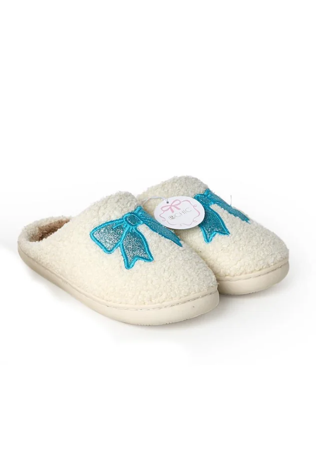 BOW SLIPPERS