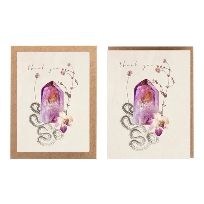 Boxed Card Set – Thank You Gemstone