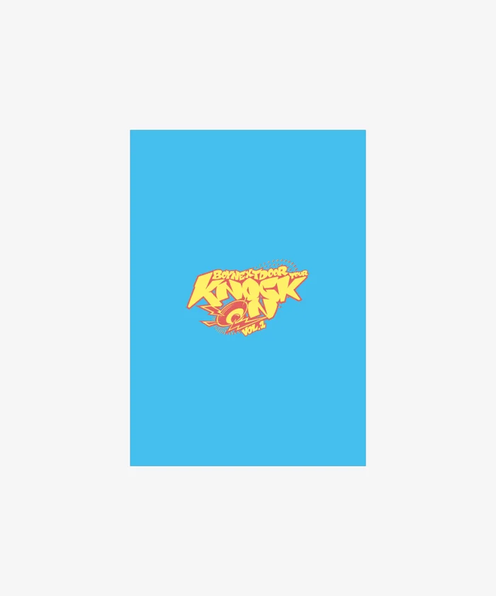 Boynextdoor – Knock On Vol.1 First Tour Official MD Postcard Book