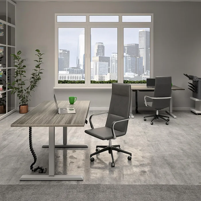 Bridgeport E-Lift Adjustable Height Pro-Desk