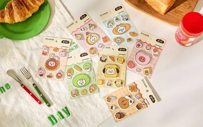 BT21 – Baby Bakery Shop MD Stickers