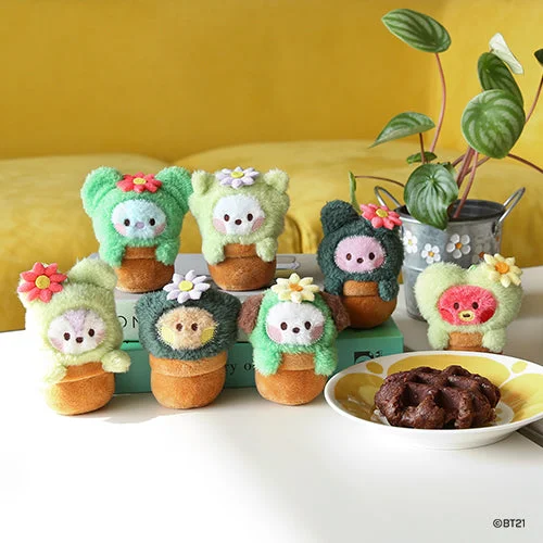 BT21 – Minini Plush Keyring Green