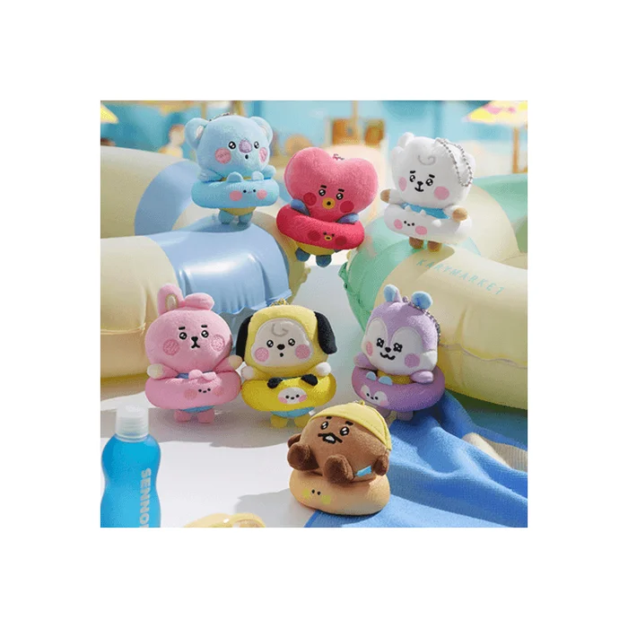 BT21 Baby Plush Keyring Splash Edition