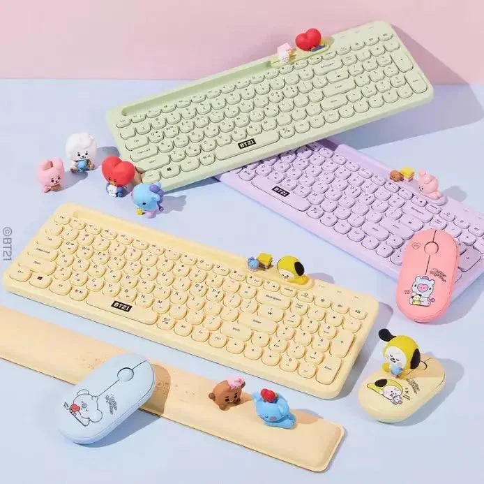 BT21 Multi-pairing Wireless Keyboard – My Little Buddy