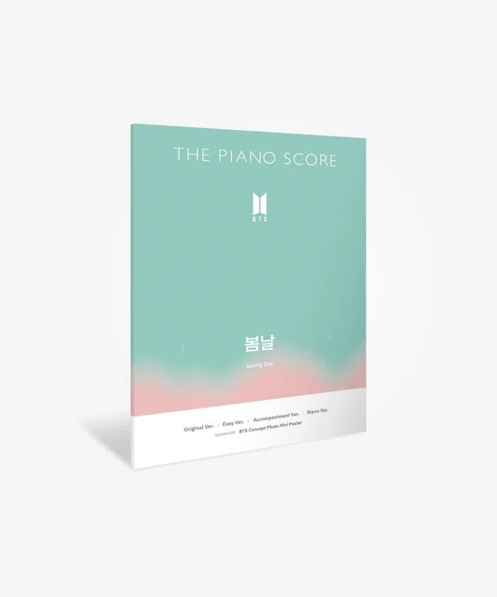 BTS – THE PIANO SCORE : Spring Day