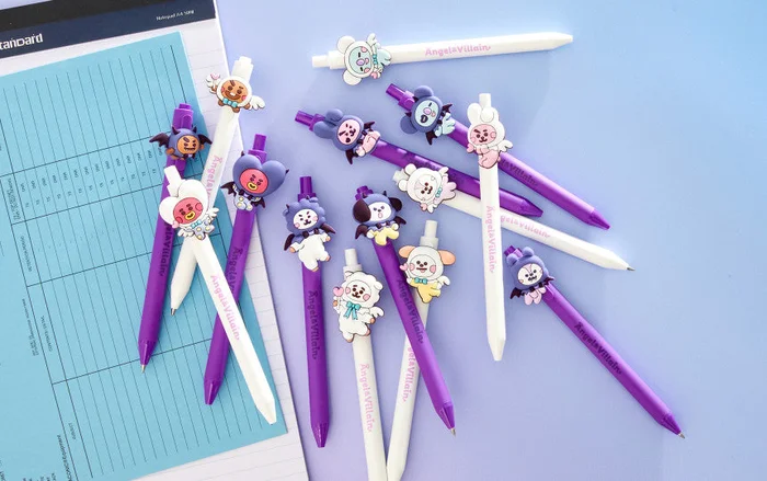 BTS x BT21 – Angel & Villain Gel Pen Set(2ea)