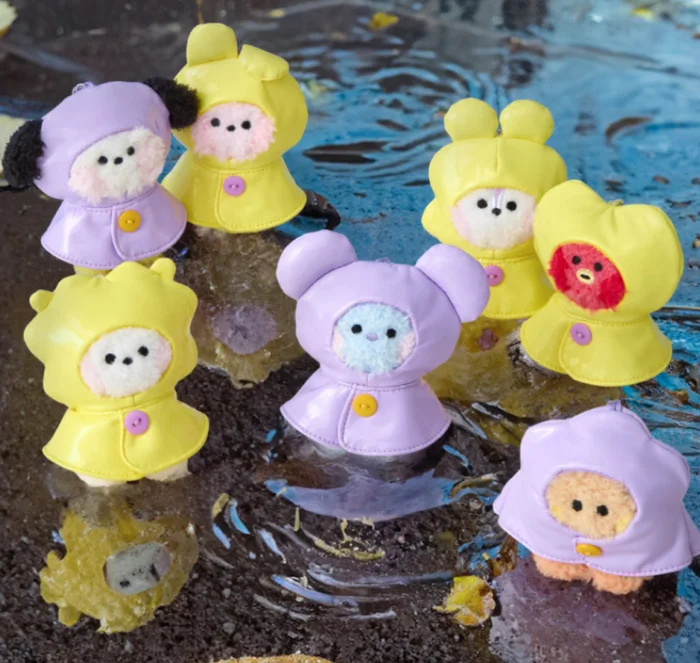 BTS x BT21 – Mini Minini Rainy Day Doll Keyring