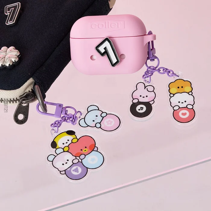 BTS x BT21 – Minini Lucky Gatcha Acrylic Keyring